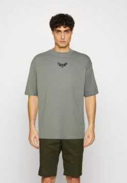 YOURTURN Unisex - T-Shirt Imprimé - Light Green