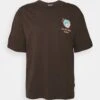 YOURTURN Graphic Tee Unisex - T-Shirt Imprimé - Brown 2 YOURTURN Graphic Tee Unisex - T-Shirt Imprimé - Brown -Vêtements Soldes 08d5e85cc49744139e8d68e02a0fcb31