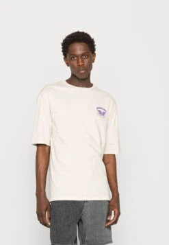 YOURTURN Nostalgia Future Tee Unisex - T-Shirt Imprimé - Grey