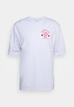 YOURTURN Heart Graphic Backprint Tee Unisex - T-Shirt Imprimé - White