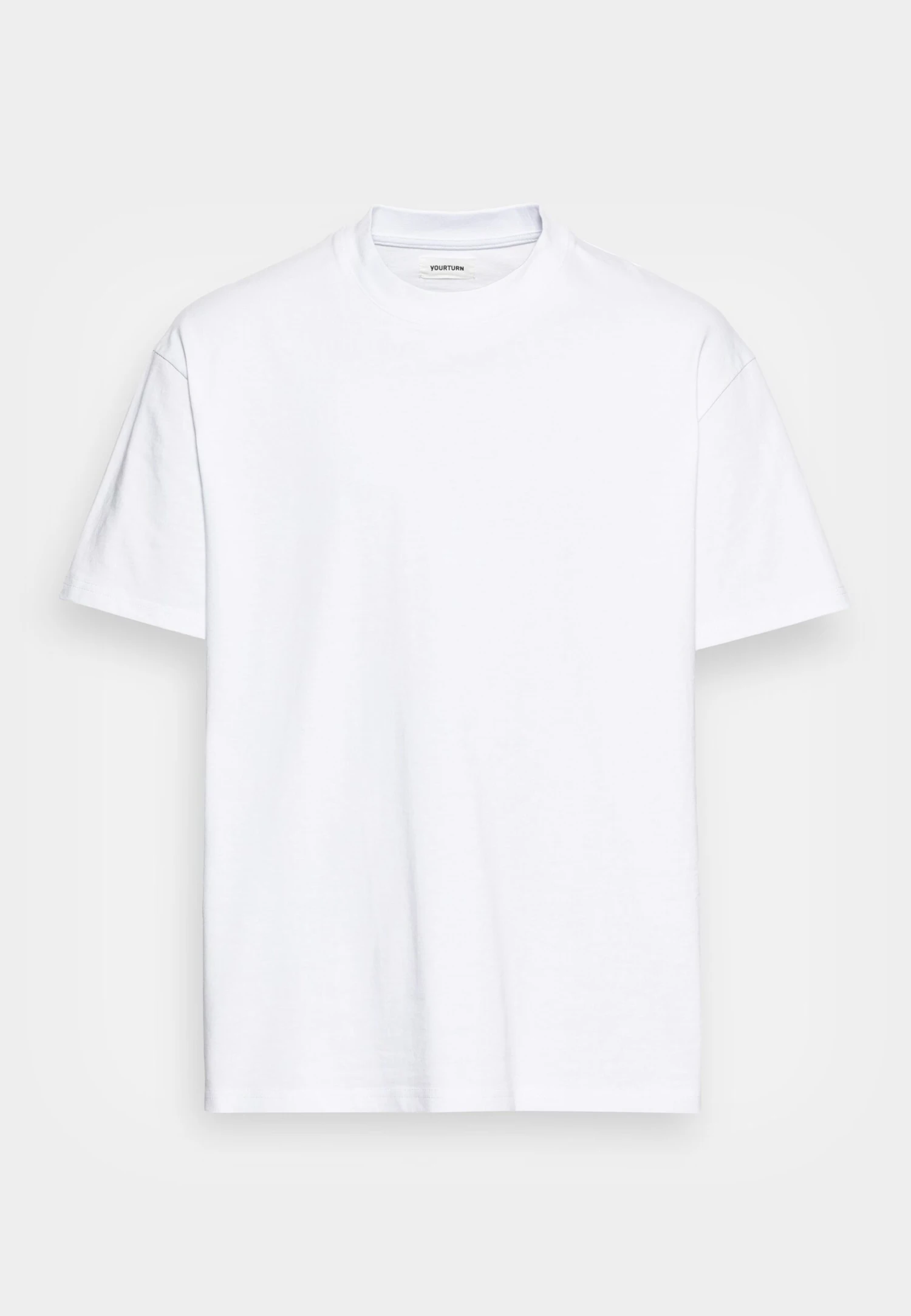 YOURTURN Heavy Weight Tee Unisex - T-Shirt Basique - White 5 YOURTURN Heavy Weight Tee Unisex - T-Shirt Basique - White – Image 4