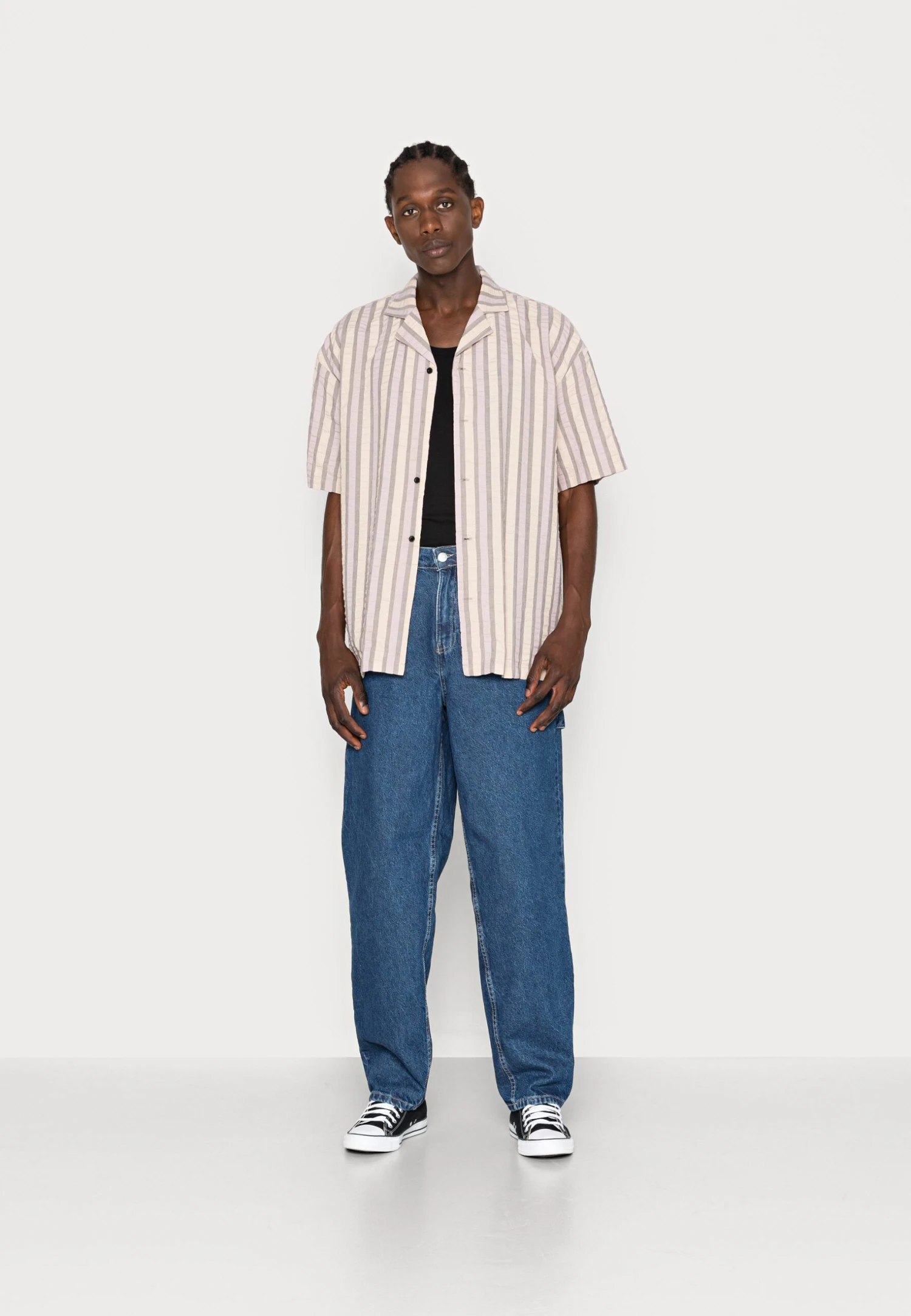 YOURTURN Unisex - Jean Boyfriend - Rinsed Denim 4 YOURTURN Unisex - Jean Boyfriend - Rinsed Denim – Image 2