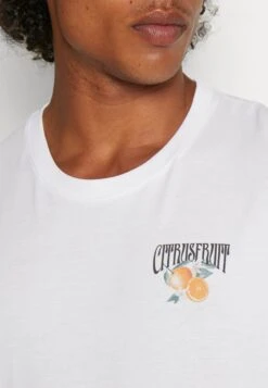 YOURTURN Orange Fruit Graphic Tee - T-Shirt Imprimé - White 13 YOURTURN Orange Fruit Graphic Tee - T-Shirt Imprimé - White -Vêtements Soldes 138fe2ec2653497885d99e90ee560858