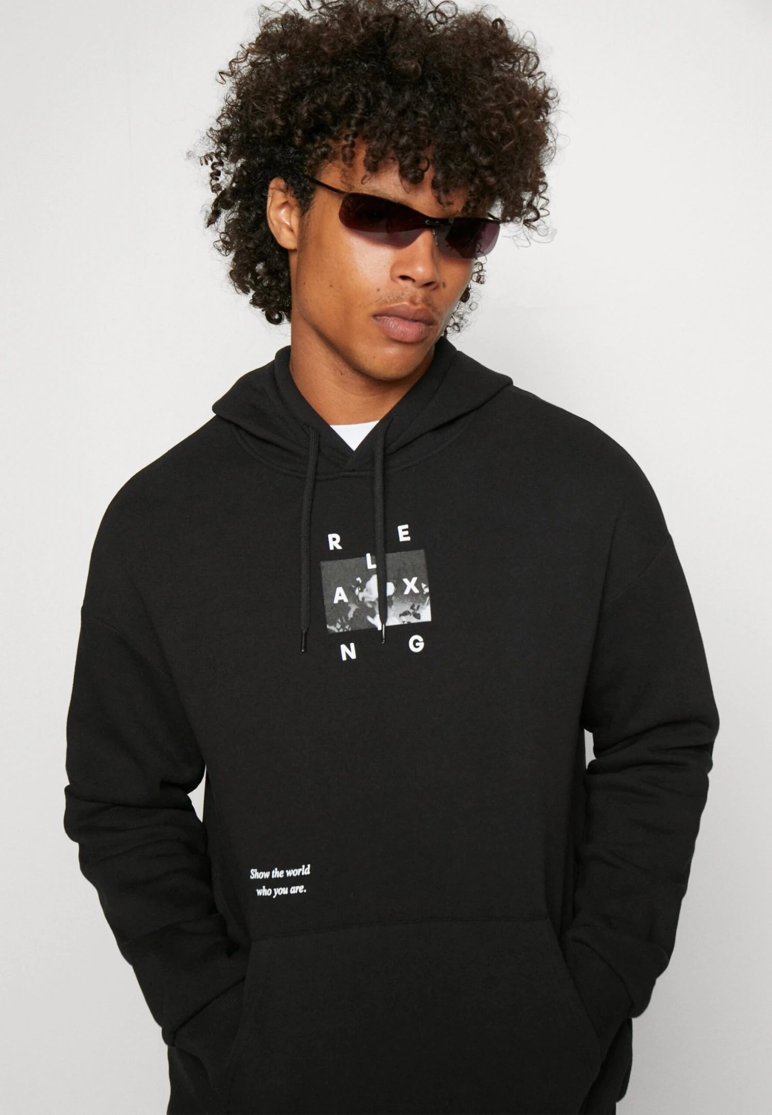 YOURTURN Yt-Zi-0122-0413Relaxed Hoodie / 802 - Black - Sweat À Capuche - 802 - Black 6 YOURTURN Yt-Zi-0122-0413Relaxed Hoodie / 802 - Black - Sweat À Capuche - 802 - Black – Image 4