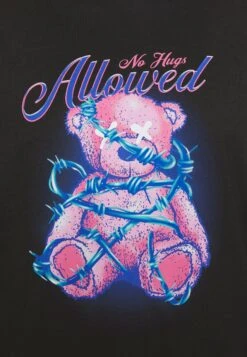 YOURTURN T-Shirt Imprimé - Black -Vêtements Soldes 205b01213dab47219fd938f781c9e6e5