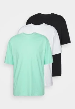 YOURTURN 3Pack Unisex - T-Shirt Basique - White/Mint/Black 16 YOURTURN 3Pack Unisex - T-Shirt Basique - White/Mint/Black -Vêtements Soldes 233351a62236459a996e1a031bd0d8cd