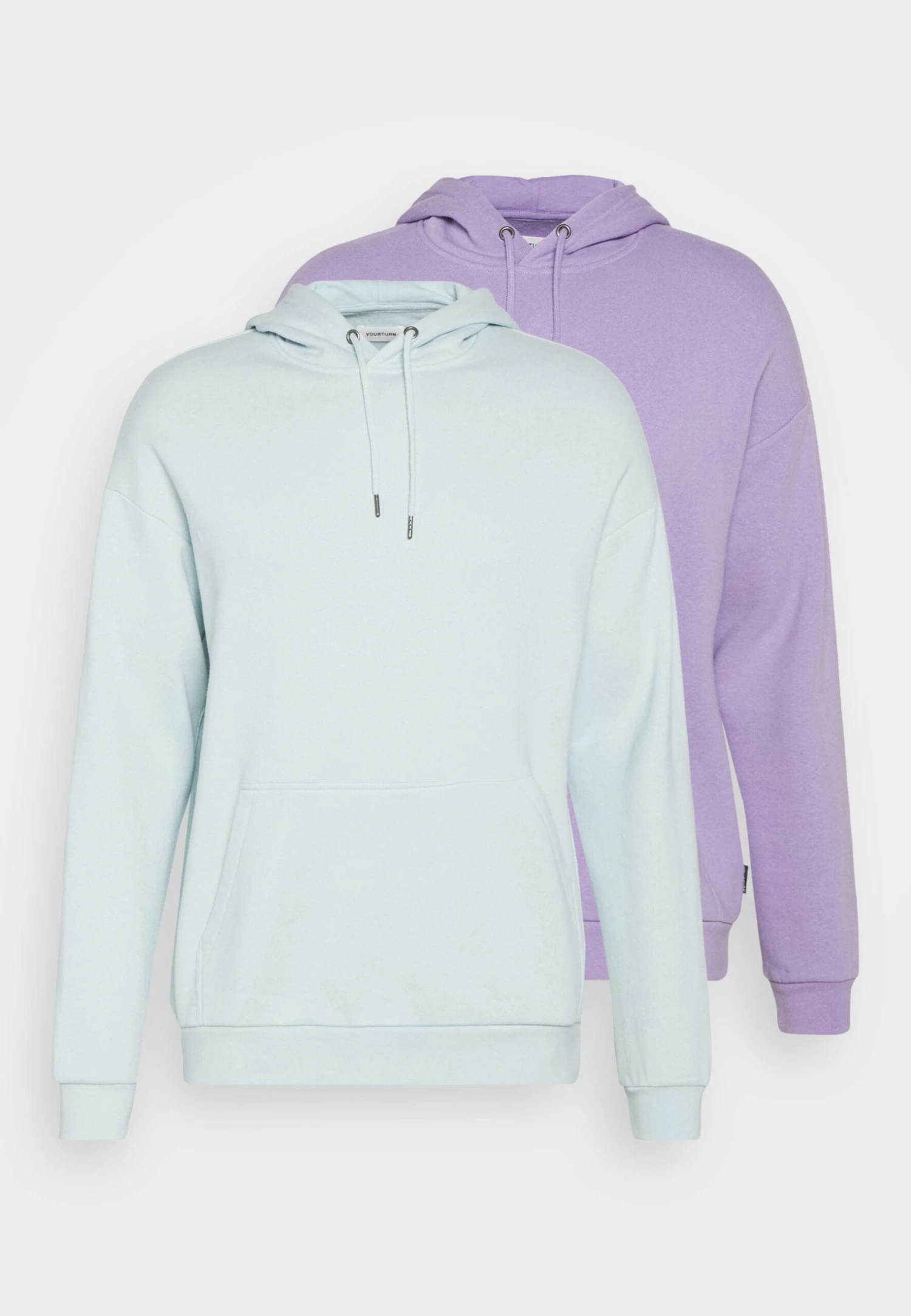 YOURTURN 2 Pack Unisex - Sweat À Capuche - Lilac/Light Blue 3 YOURTURN 2 Pack Unisex - Sweat À Capuche - Lilac/Light Blue