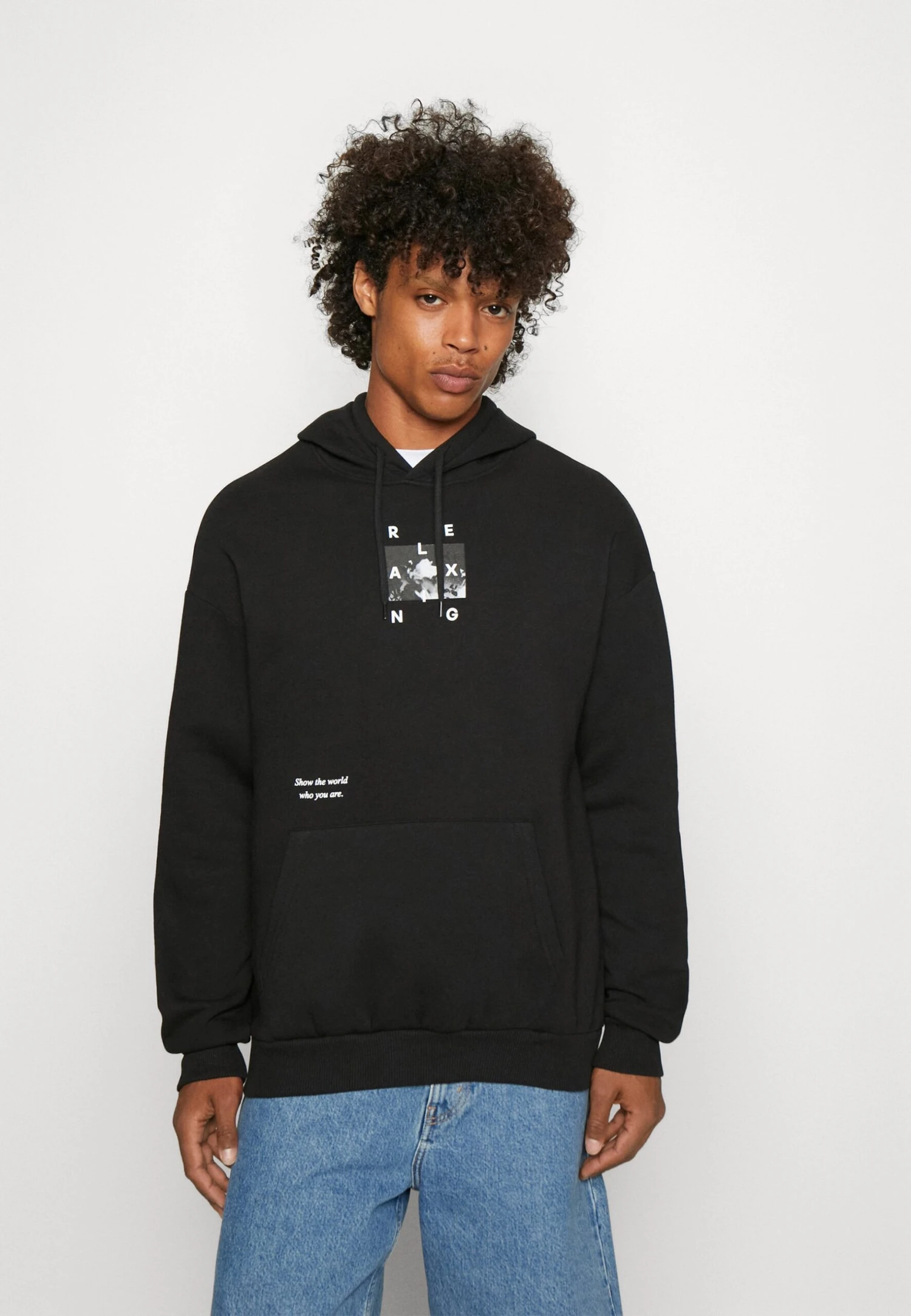 YOURTURN Yt-Zi-0122-0413Relaxed Hoodie / 802 - Black - Sweat À Capuche - 802 - Black 3 YOURTURN Yt-Zi-0122-0413Relaxed Hoodie / 802 - Black - Sweat À Capuche - 802 - Black