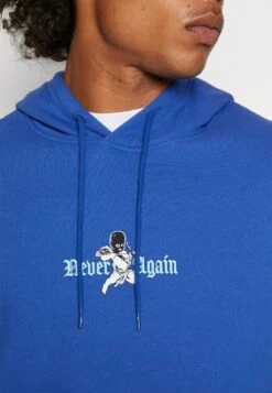 YOURTURN Never Again Hoodie Unisex - Sweat À Capuche - Dark Blue -Vêtements Soldes 2d8a85854f2e4b19af2448f09bac9708