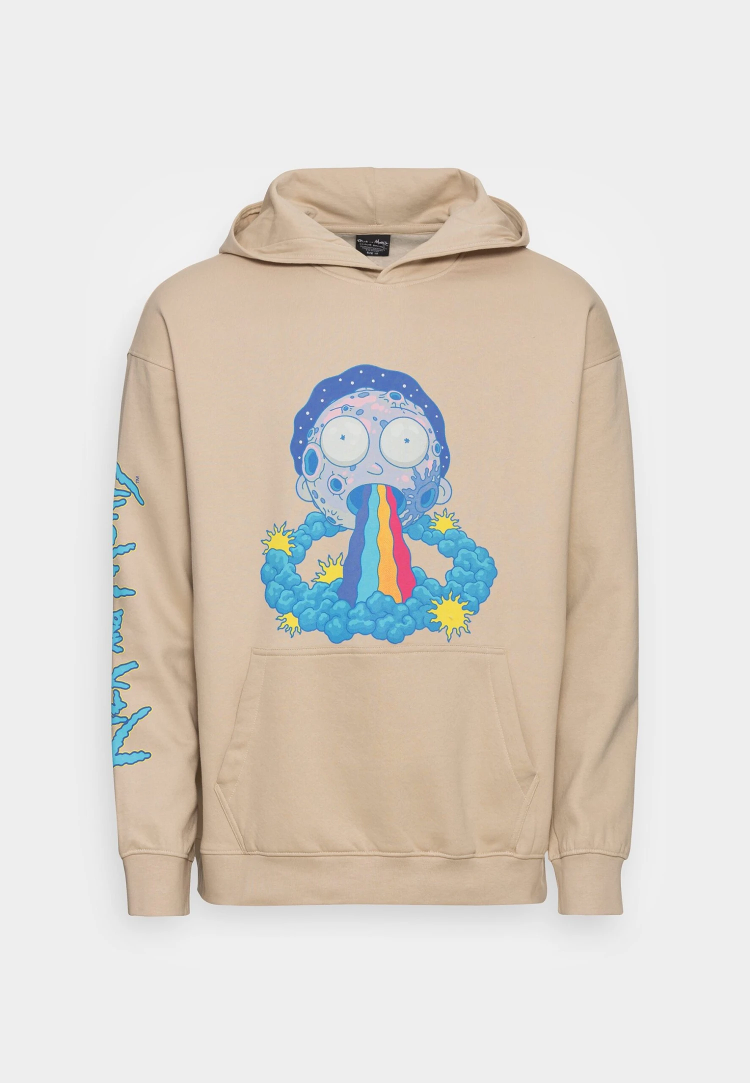 YOURTURN Rick And Morty Unisex - Sweat À Capuche - Beige 3 YOURTURN Rick And Morty Unisex - Sweat À Capuche - Beige