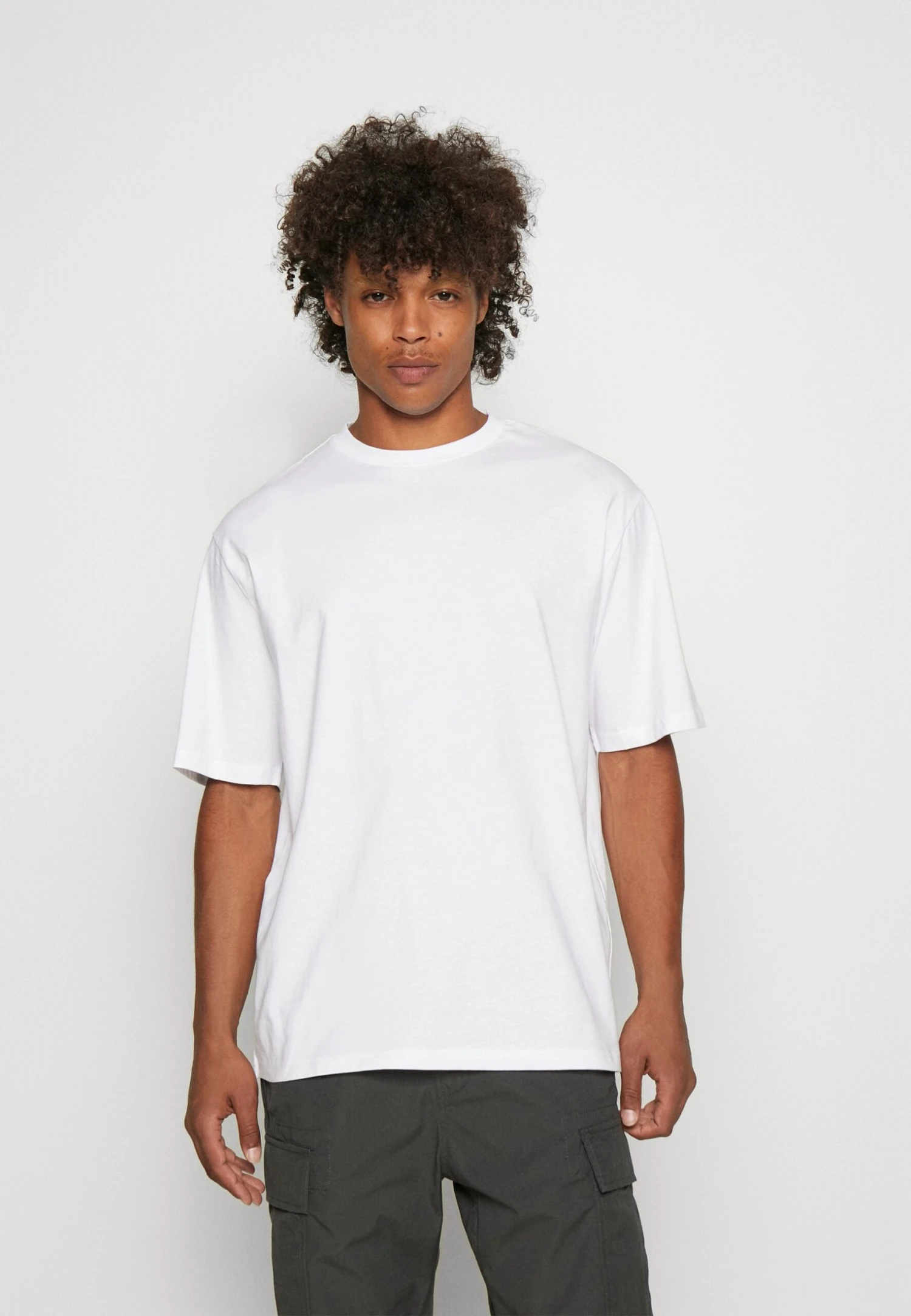 YOURTURN 3Pack Unisex - T-Shirt Basique - White/Dark Grey /Dark Brown 5 YOURTURN 3Pack Unisex - T-Shirt Basique - White/Dark Grey /Dark Brown – Image 3