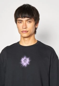 YOURTURN Unisex - T-Shirt Imprimé - Black -Vêtements Soldes 3c5ee7527eee497aa0535b9a6f8e3dea