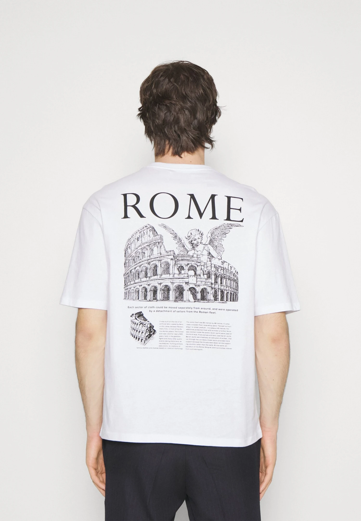 YOURTURN Unisex - T-Shirt Imprimé - White 5 YOURTURN Unisex - T-Shirt Imprimé - White – Image 3