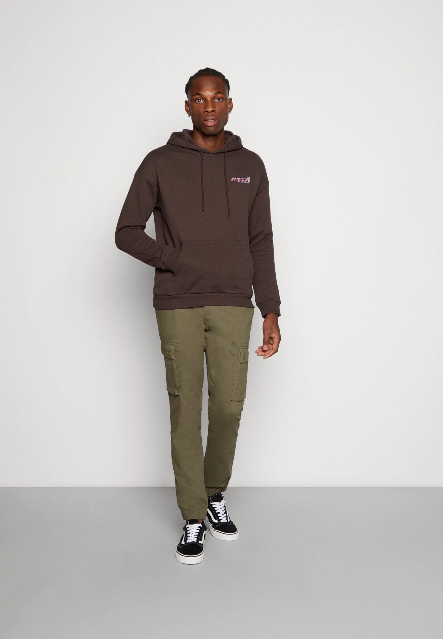 YOURTURN Hoodie - Sweatshirt - Brown 4 YOURTURN Hoodie - Sweatshirt - Brown – Image 2