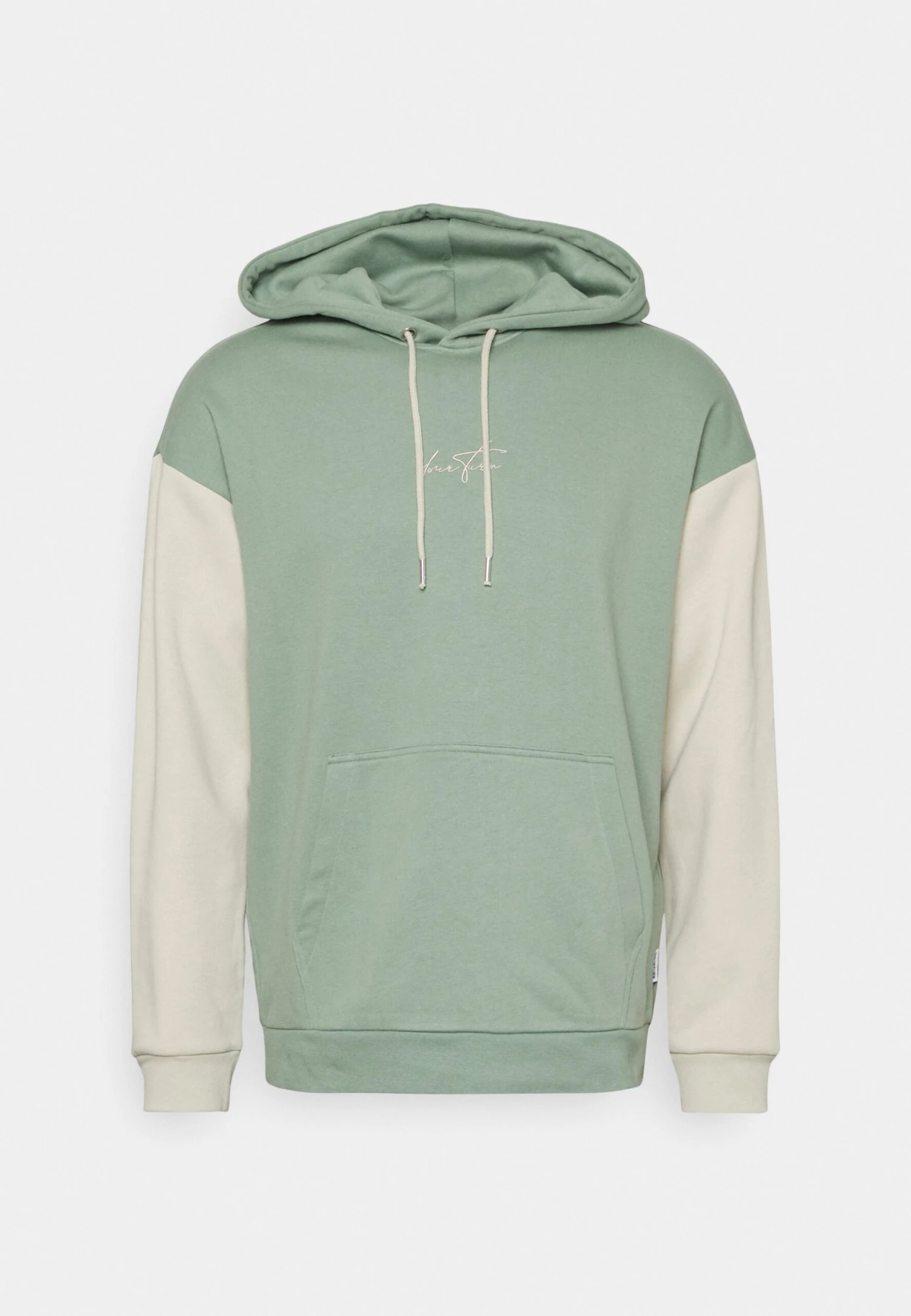 YOURTURN Unisex - Sweatshirt - Green/Beige 3 YOURTURN Unisex - Sweatshirt - Green/Beige