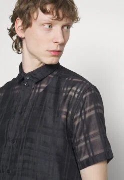 YOURTURN Mesh Shirt - Chemise - Black -Vêtements Soldes 3eb59c6420064024a38dee89e33e9c11