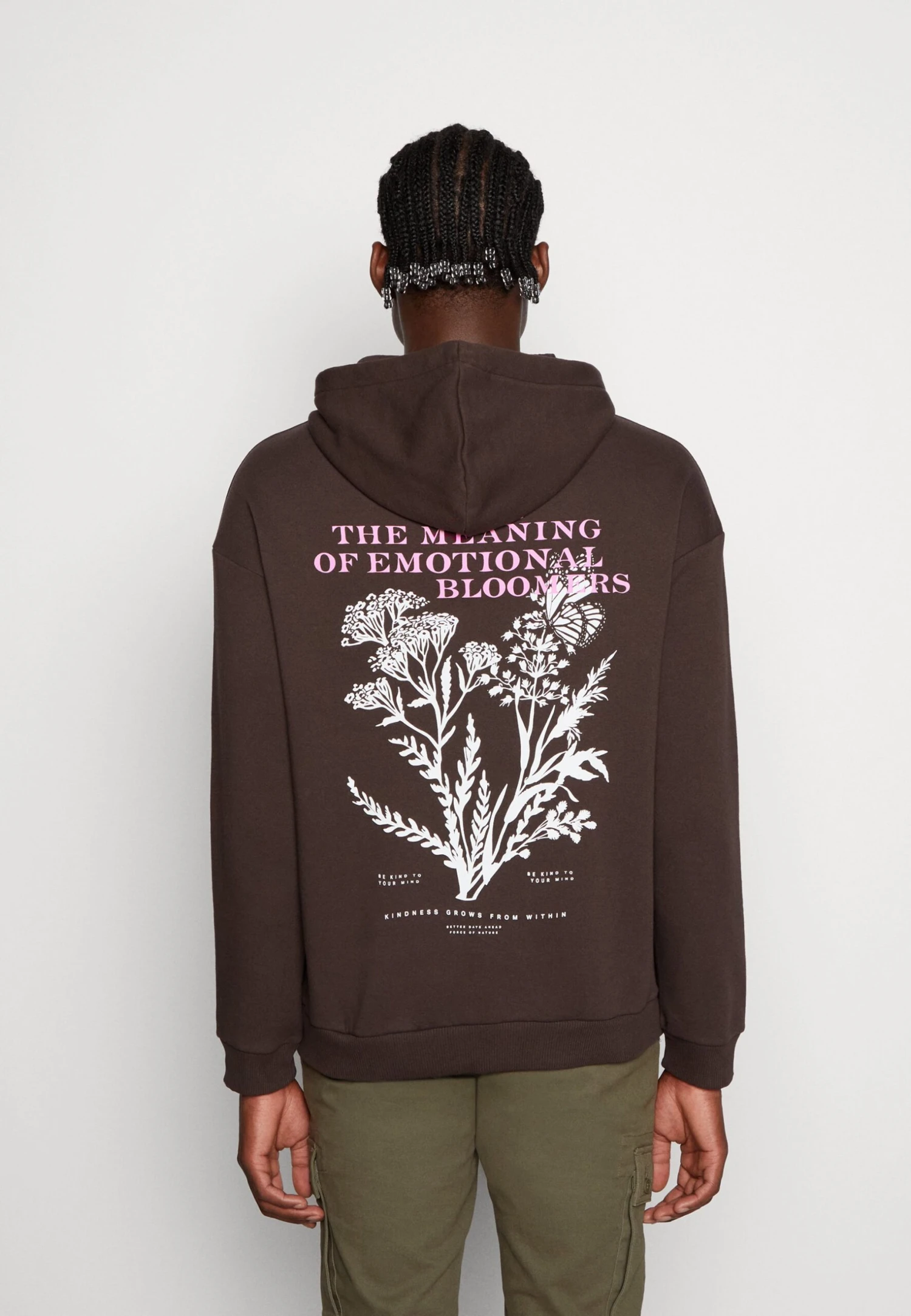 YOURTURN Hoodie - Sweatshirt - Brown 3 YOURTURN Hoodie - Sweatshirt - Brown