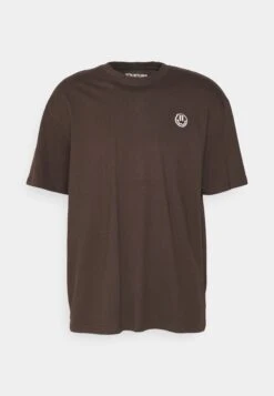 YOURTURN Unisex 2 Pack - T-Shirt Imprimé - Brown Pink -Vêtements Soldes 40780dd5e2db4647a1eb985af74f2655