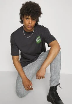 YOURTURN Snake Desire Tee Unisex - T-Shirt Imprimé - Dark Grey -Vêtements Soldes 44b0ef6a79da4748873fd0fa23caf12a