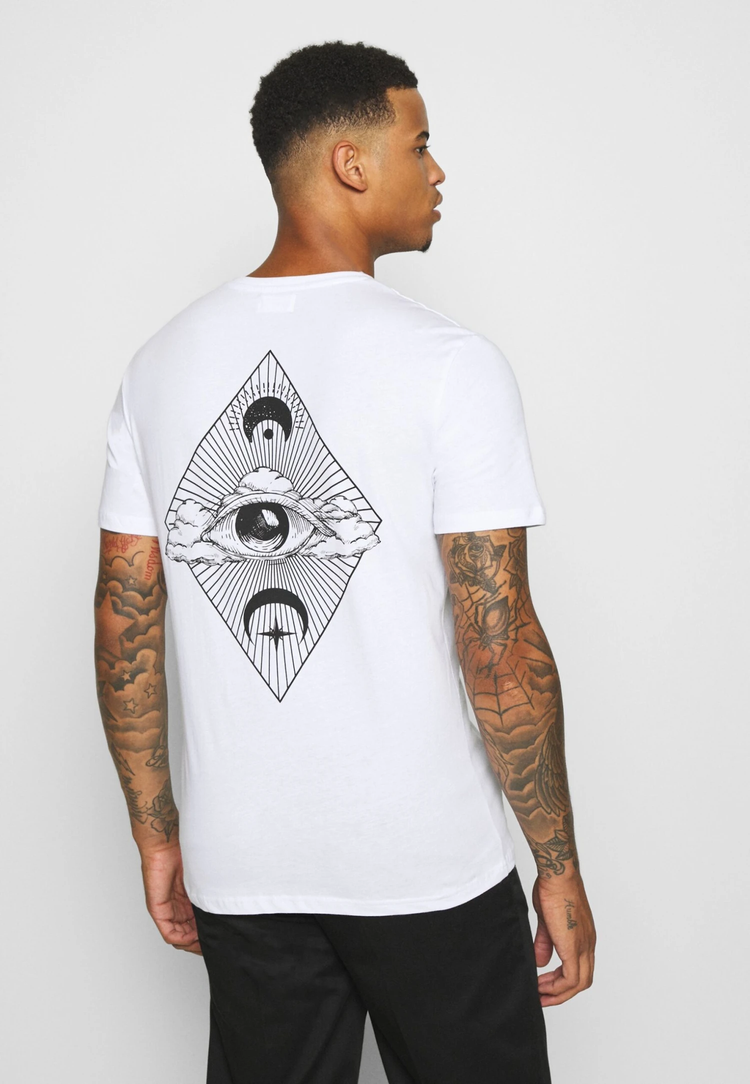 YOURTURN Eye Moon Tee Unisex - T-Shirt Imprimé - White 3 YOURTURN Eye Moon Tee Unisex - T-Shirt Imprimé - White