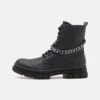 YOURTURN Unisex - Bottines À Lacets - Black 1 YOURTURN Unisex - Bottines À Lacets - Black -Vêtements Soldes 4d6f9f2c3bb844c78ff09769efd06550