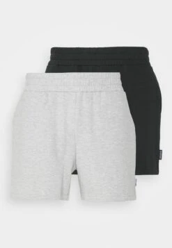 YOURTURN 2 Pack Unisex - Short - Black/Grey