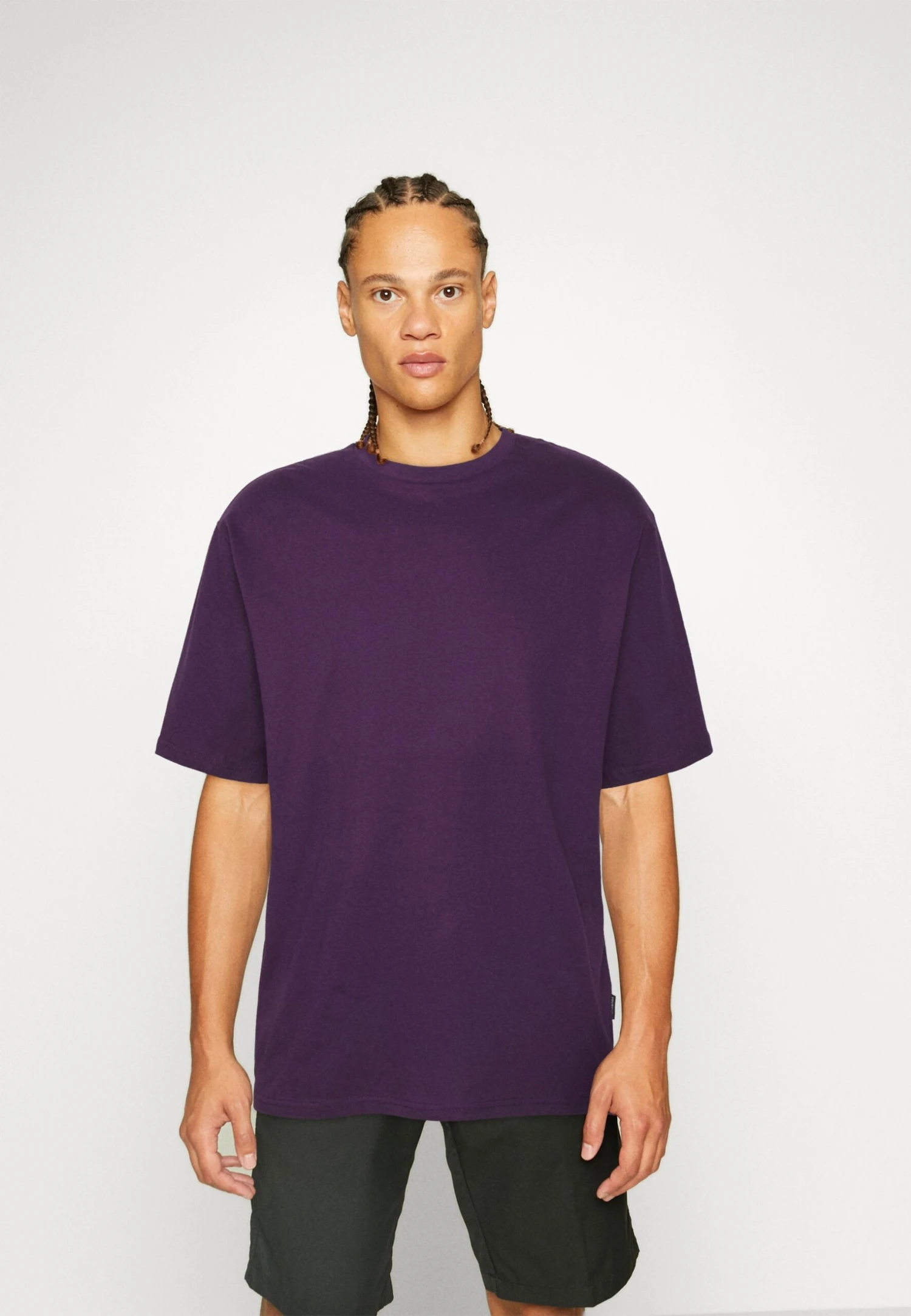 YOURTURN 3Pack Unisex - T-Shirt Basique - Grey/Purple/Black 4 YOURTURN 3Pack Unisex - T-Shirt Basique - Grey/Purple/Black – Image 2