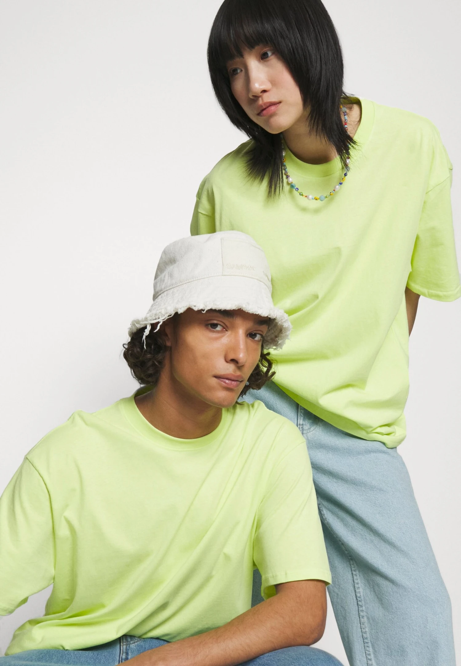 YOURTURN Unisex - T-Shirt Imprimé - Light Yellow 6 YOURTURN Unisex - T-Shirt Imprimé - Light Yellow – Image 4