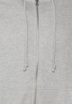 YOURTURN Relaxed Fit Unisex - Sweat Zippé - Mottled Light Grey -Vêtements Soldes 5a35d308462344048edd717afcf6ff0b