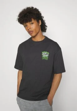 YOURTURN Snake Desire Tee Unisex - T-Shirt Imprimé - Dark Grey -Vêtements Soldes 5ad341d67396466f866a6d47e7968c11