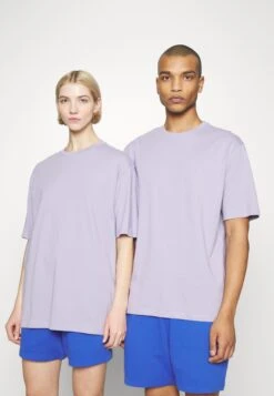 YOURTURN 3Pack Unisex - T-Shirt Basique - Light Green/Lilac/Light Brown -Vêtements Soldes 5de7d1e0790e43e4a061efccef62e869