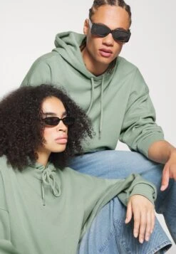 YOURTURN Super Oversized Unisex - Sweat À Capuche - Green -Vêtements Soldes 5e5d1b3caec14cf1a4e51b9064d0a557