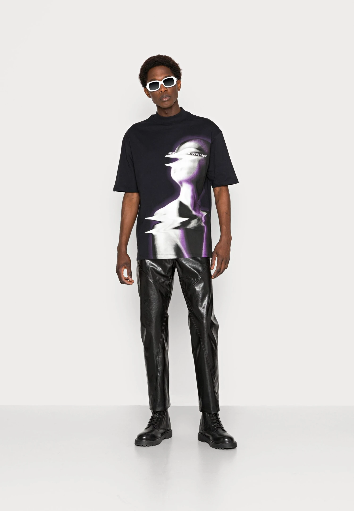 YOURTURN Unisex - T-Shirt Imprimé - Black 4 YOURTURN Unisex - T-Shirt Imprimé - Black – Image 2