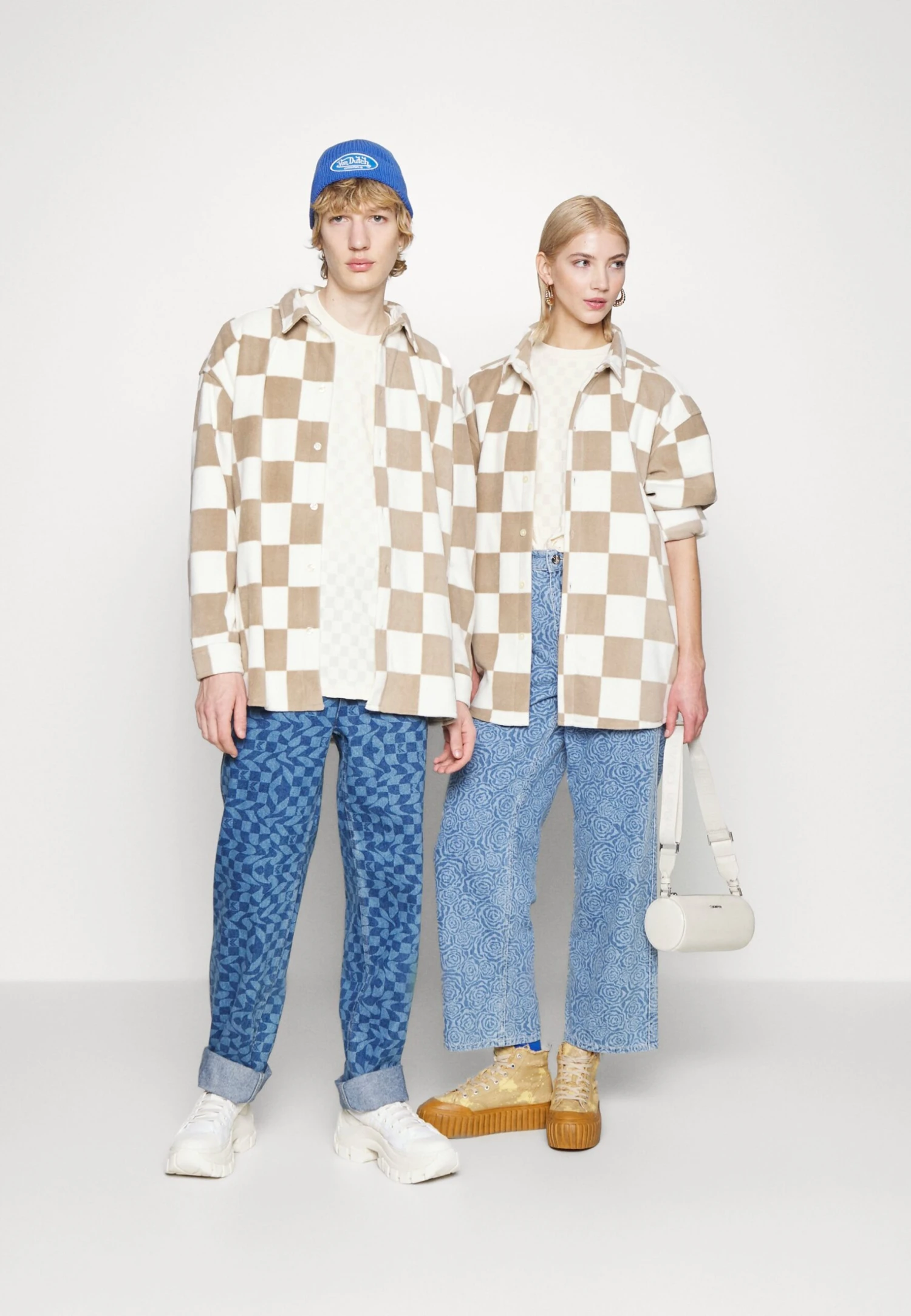 YOURTURN Unisex - Chemisier - Beige 4 YOURTURN Unisex - Chemisier - Beige – Image 2