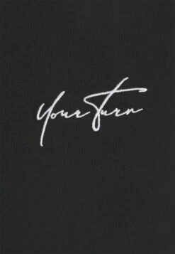 YOURTURN Unisex - T-Shirt À Manches Longues - Black -Vêtements Soldes 671ab0868aed428d9fb0366533cb1ce4