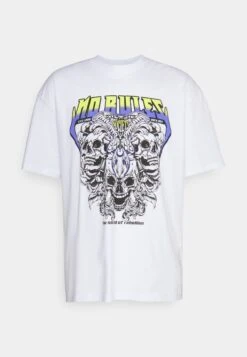 YOURTURN Rule Skull Graphic Tee Unisex - T-Shirt Imprimé - White 10 YOURTURN Rule Skull Graphic Tee Unisex - T-Shirt Imprimé - White -Vêtements Soldes 68ce6e2ef5464ff5af39c9b482f98a1a