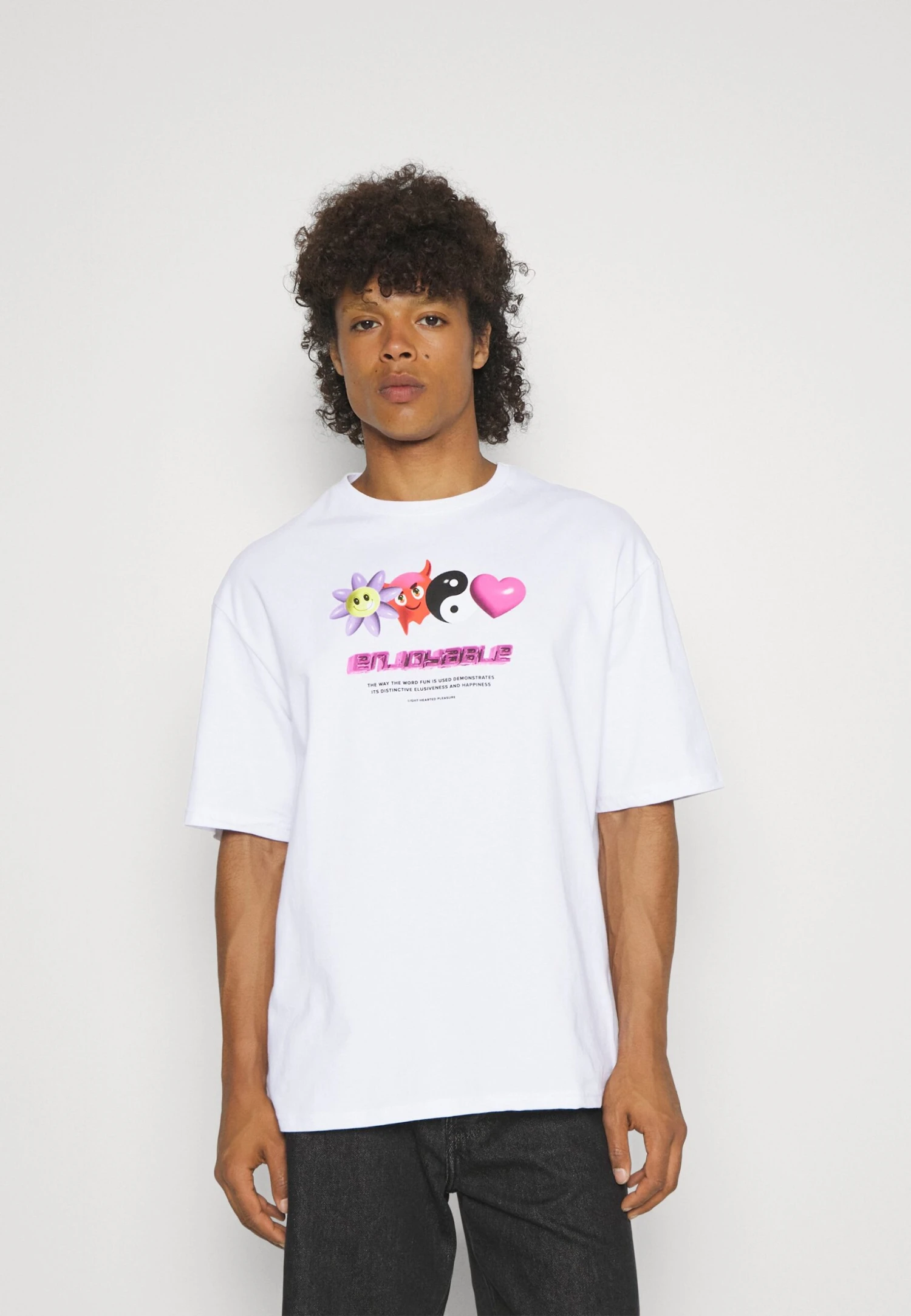 YOURTURN Unisex - T-Shirt Imprimé - White 3 YOURTURN Unisex - T-Shirt Imprimé - White