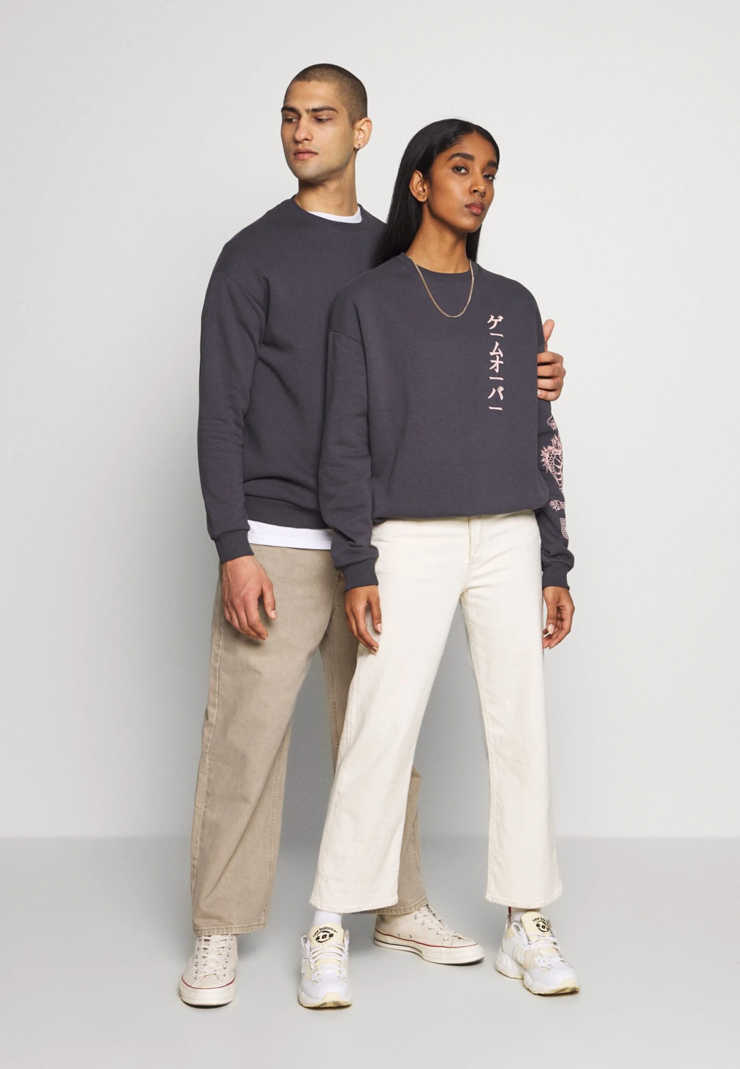 YOURTURN Sweatshirt - Dark Gray 4 YOURTURN Sweatshirt - Dark Gray – Image 2