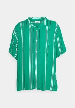 YOURTURN Stripes Boxi - Chemise - Green -Vêtements Soldes 75b31ae9deeb451b8ab25cea64aeb8ea
