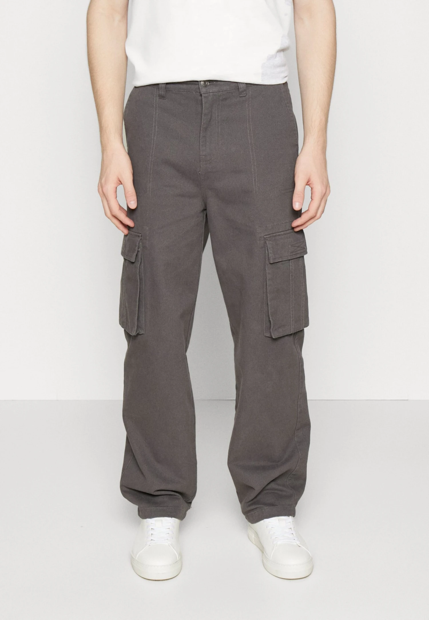 YOURTURN Unisex - Pantalon Cargo - Dark Grey 3 YOURTURN Unisex - Pantalon Cargo - Dark Grey