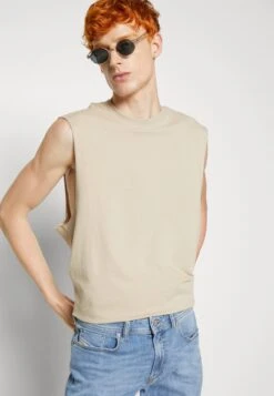 YOURTURN Unisex 2 Pack - Débardeur - Beige/Dark Blue 13 YOURTURN Unisex 2 Pack - Débardeur - Beige/Dark Blue -Vêtements Soldes 77d67afd4289486d9416957cbdbe4950