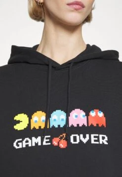 YOURTURN Pac-Man Unisex - Sweatshirt - Black -Vêtements Soldes 791b5dcd802847b58db2344f2373376d