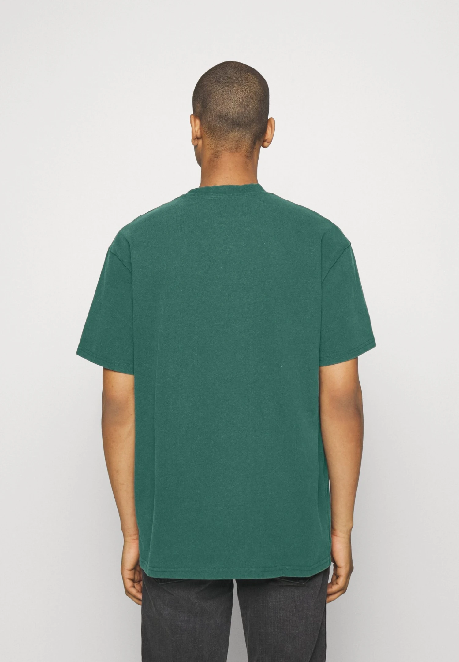 YOURTURN Unisex - T-Shirt Basique - Dark Green 5 YOURTURN Unisex - T-Shirt Basique - Dark Green – Image 3
