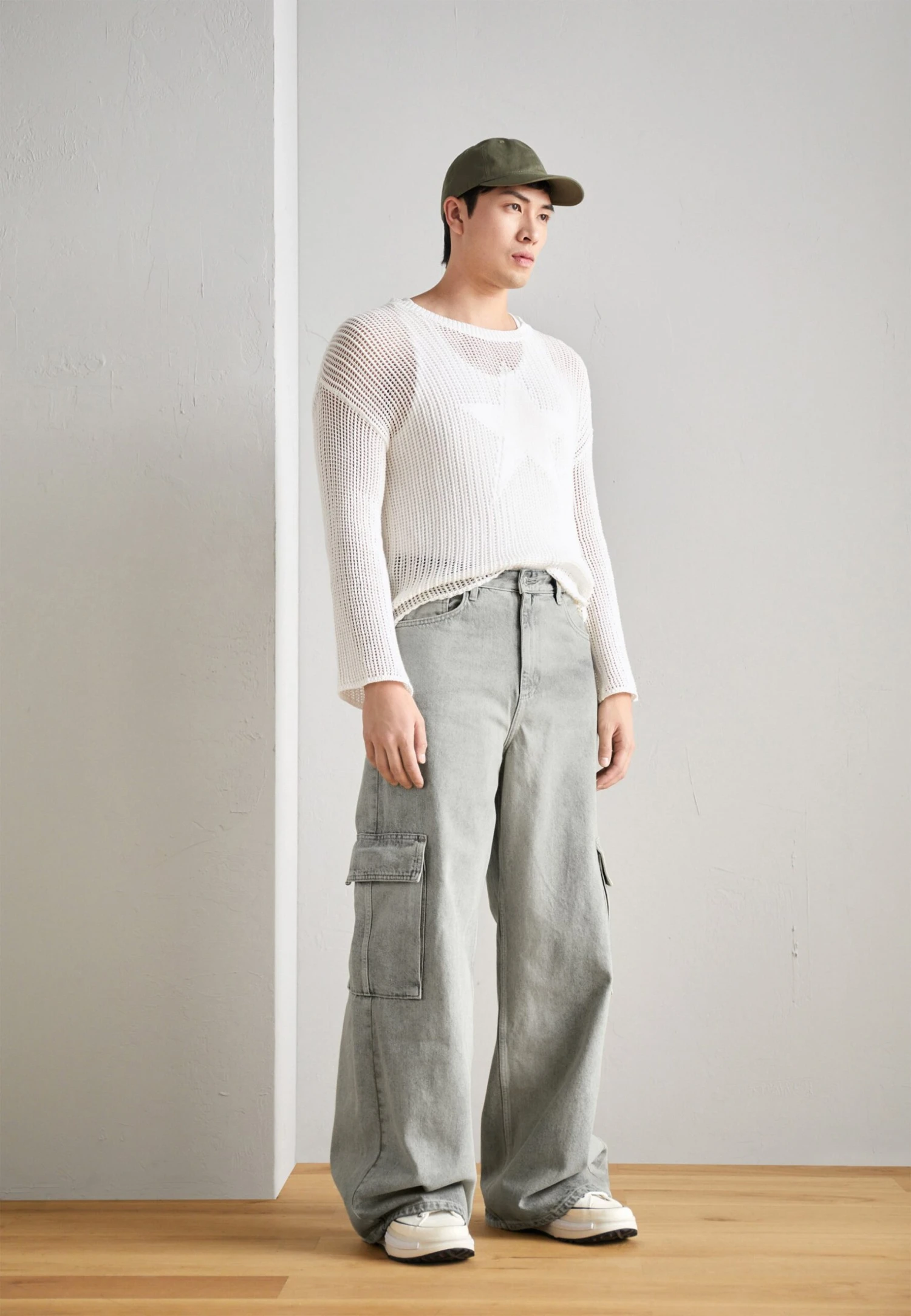 YOURTURN Unisex - Jean Boyfriend - Light Blue Denim 4 YOURTURN Unisex - Jean Boyfriend - Light Blue Denim – Image 2