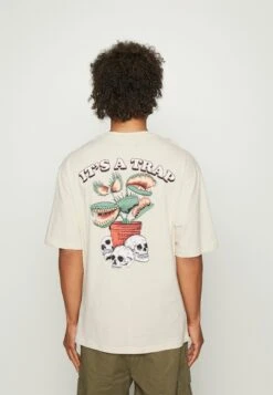 YOURTURN Skull Graphic - T-Shirt Imprimé - Beige 10 YOURTURN Skull Graphic - T-Shirt Imprimé - Beige -Vêtements Soldes 90cb5f2c4b49499ea8f45eddad755389