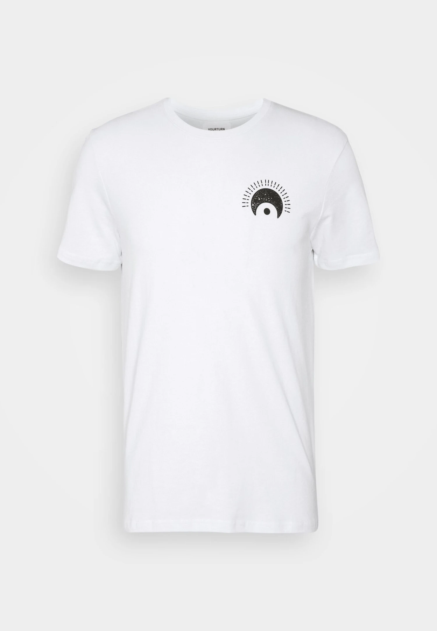 YOURTURN Eye Moon Tee Unisex - T-Shirt Imprimé - White 7 YOURTURN Eye Moon Tee Unisex - T-Shirt Imprimé - White – Image 5