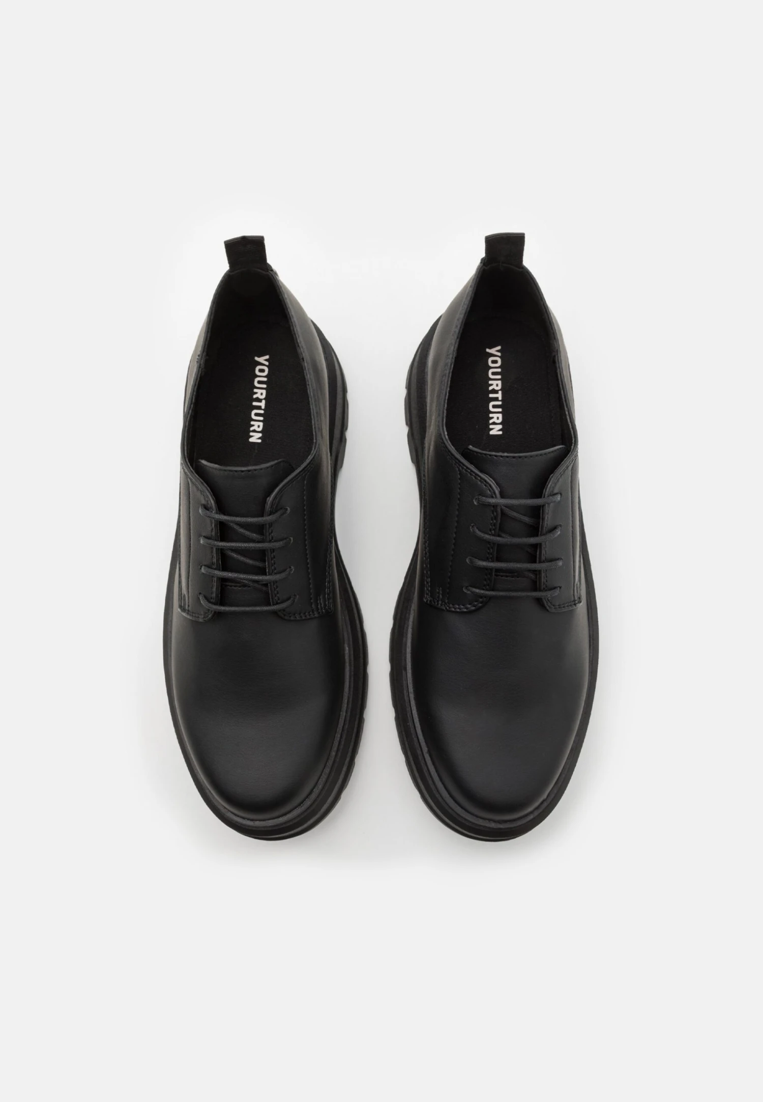 YOURTURN Unisex - Derbies - Black 5 YOURTURN Unisex - Derbies - Black – Image 4