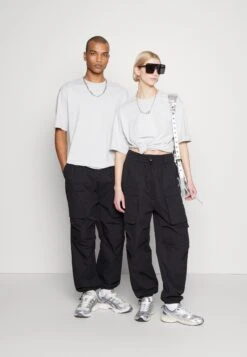 YOURTURN 3Pack Unisex - T-Shirt Basique - Light Blue/Grey/Pink