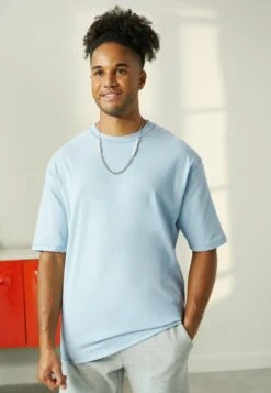 YOURTURN Unisex - T-Shirt Basique - Blue