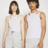 YOURTURN Unisex - Débardeur - White -Vêtements Soldes b02214f6b5e44f7da9ab9adc46a5e59b